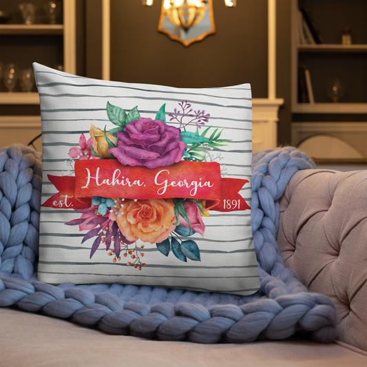 Floral Vintage Throw Pillow Home Decor