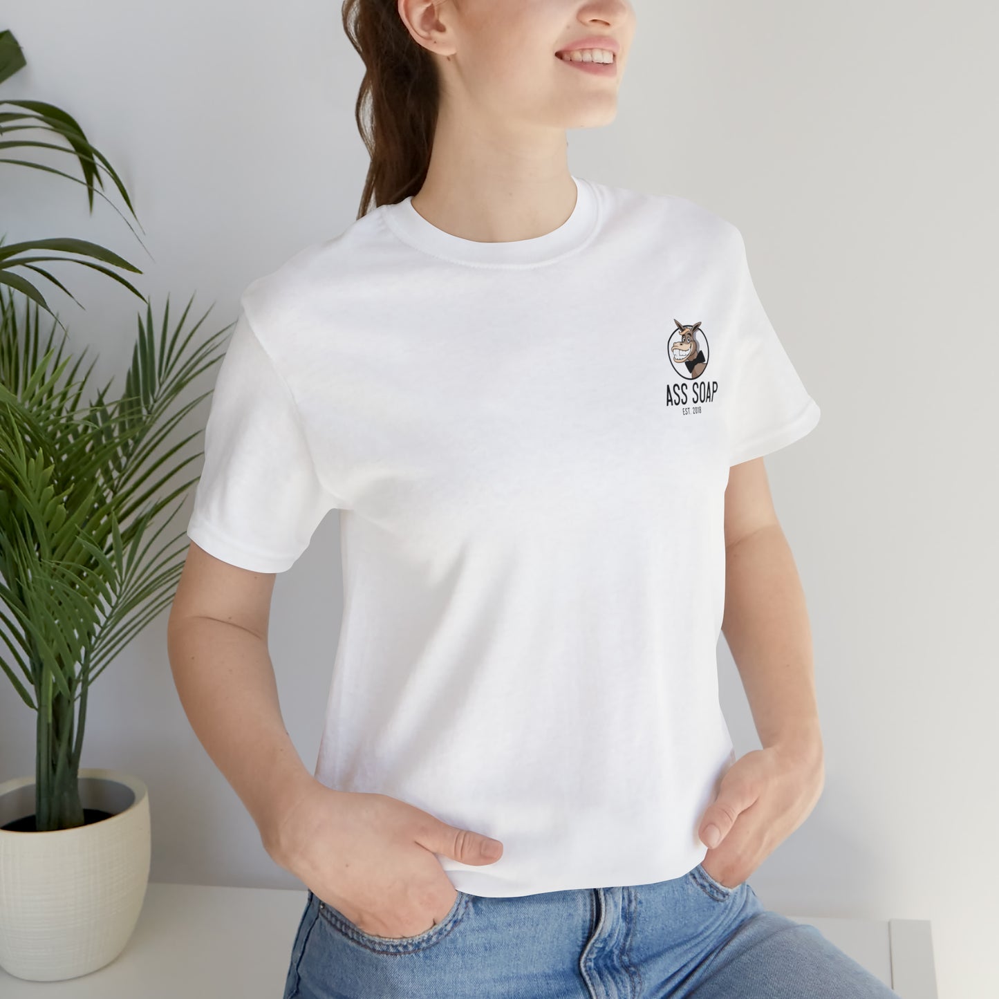 Ass Soap  Short Sleeve Tee Shirt Bella Canvas