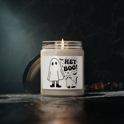 Halloween Hey Boo Candle