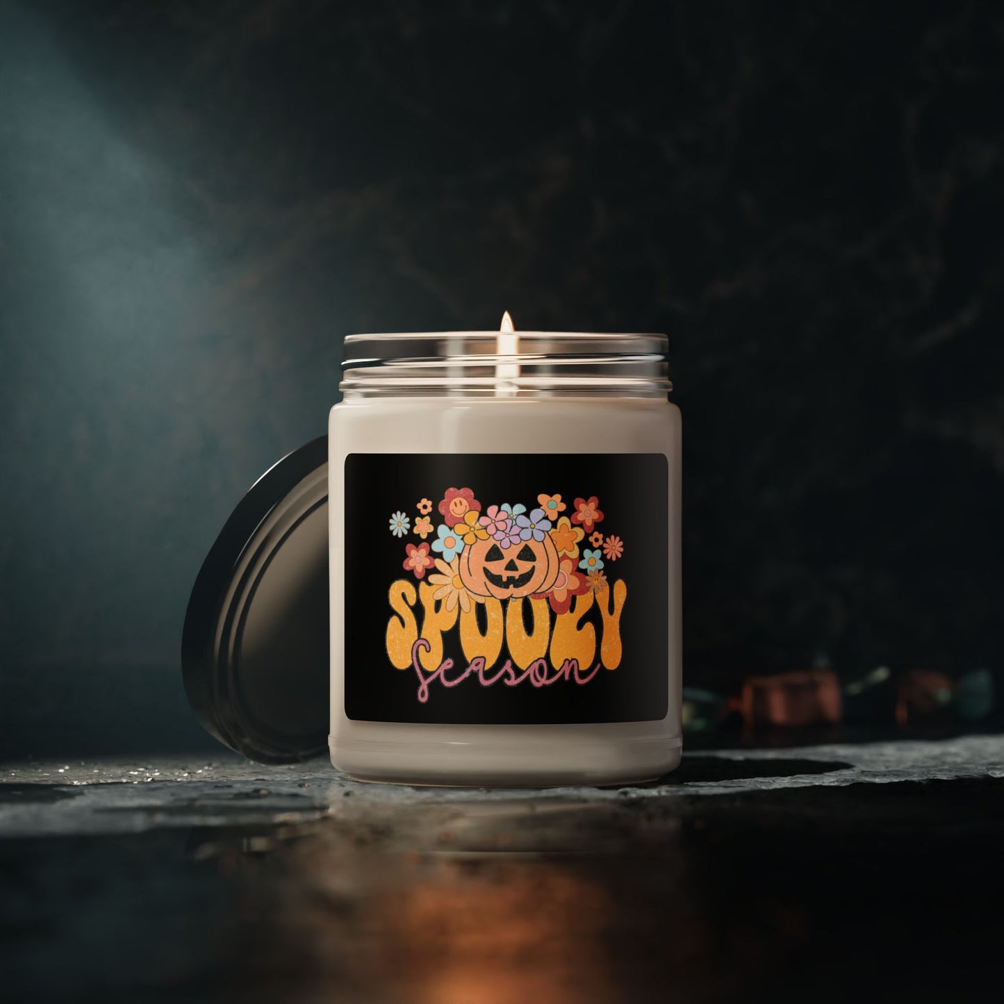 Spooky Season Halloween Candle