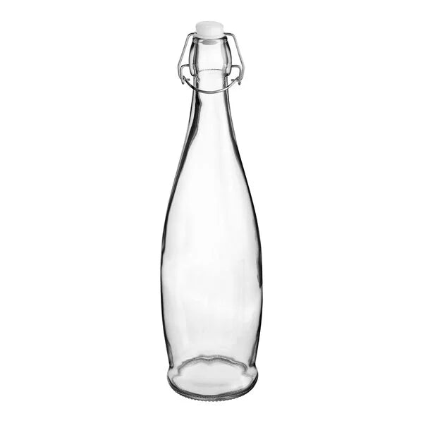 Glass Laundry Detergent Bottle