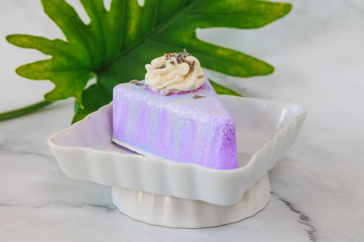 Lavender Tea Butter Cake Bath Bomb