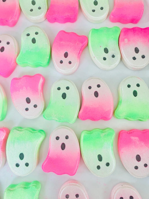 Pink Spooky Ghost Halloween Bath Bomb