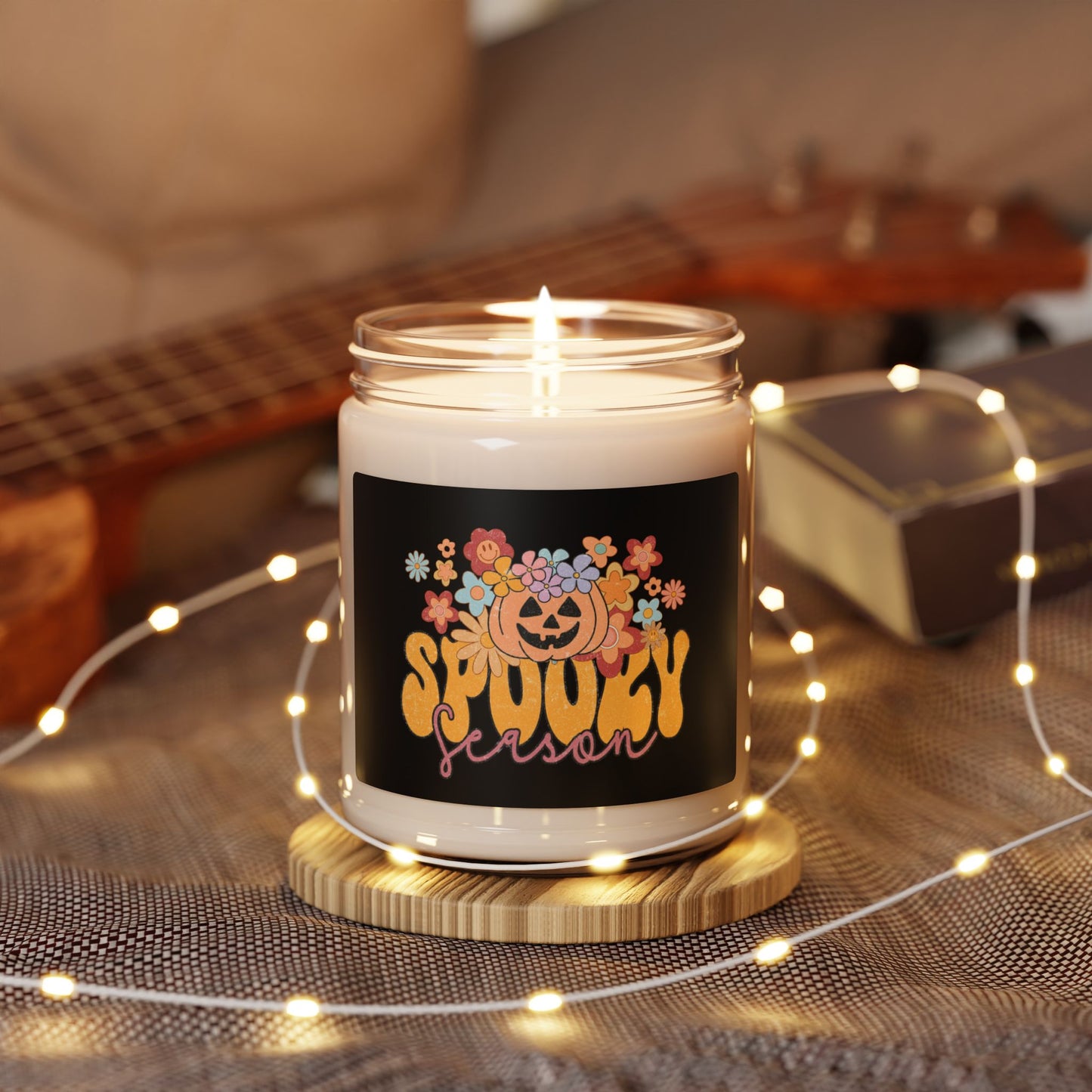 Spooky Season Halloween Candle