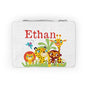 Jungle Animals Personalized Paper Lunch Bag or Box