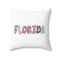 Personalized State Custom Throw Pillow