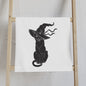 Cat Halloween Bathroom Hand Towel