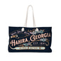 Hahira Georgia Weekender Beach Bag