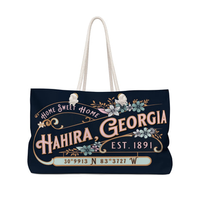 Hahira Georgia Weekender Beach Bag