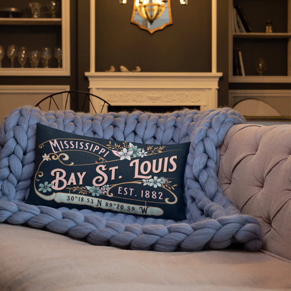 Bay St. Louis MS Premium Throw Pillow