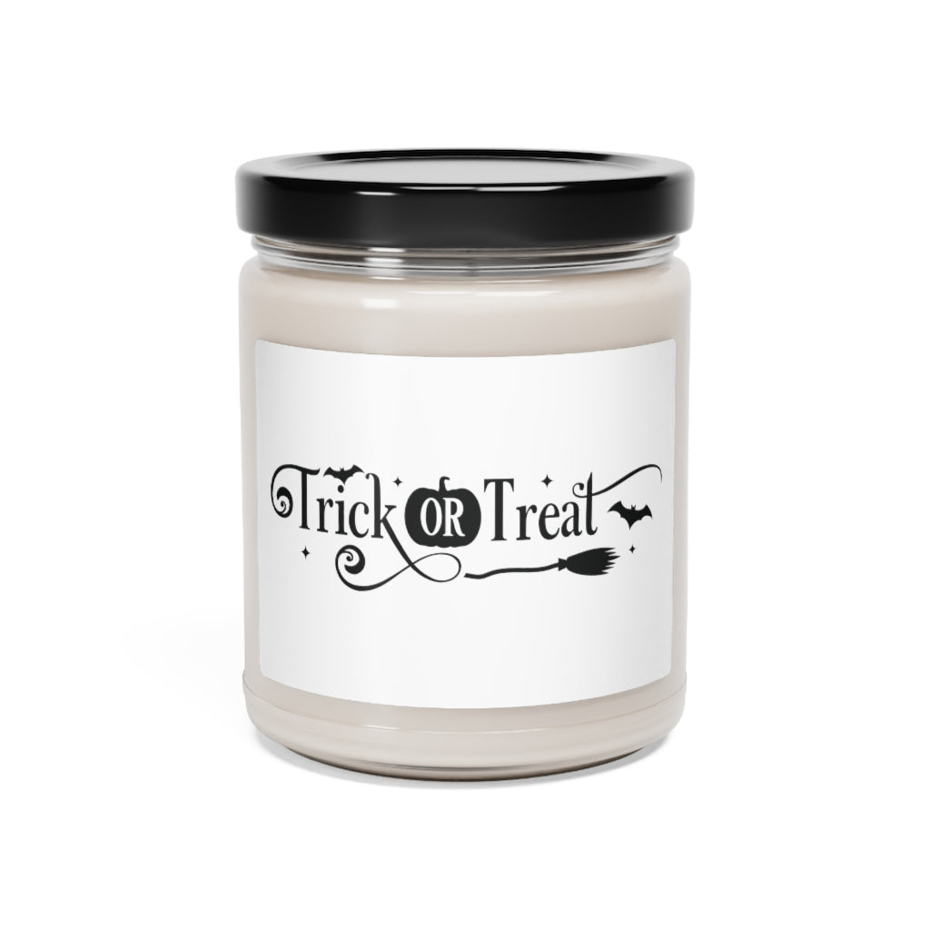 Trick or Treat Halloween Candle