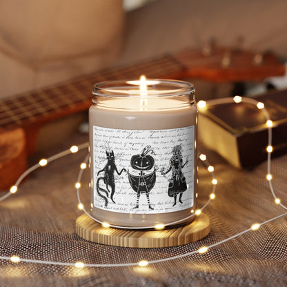 Garden Witch Halloween Candle